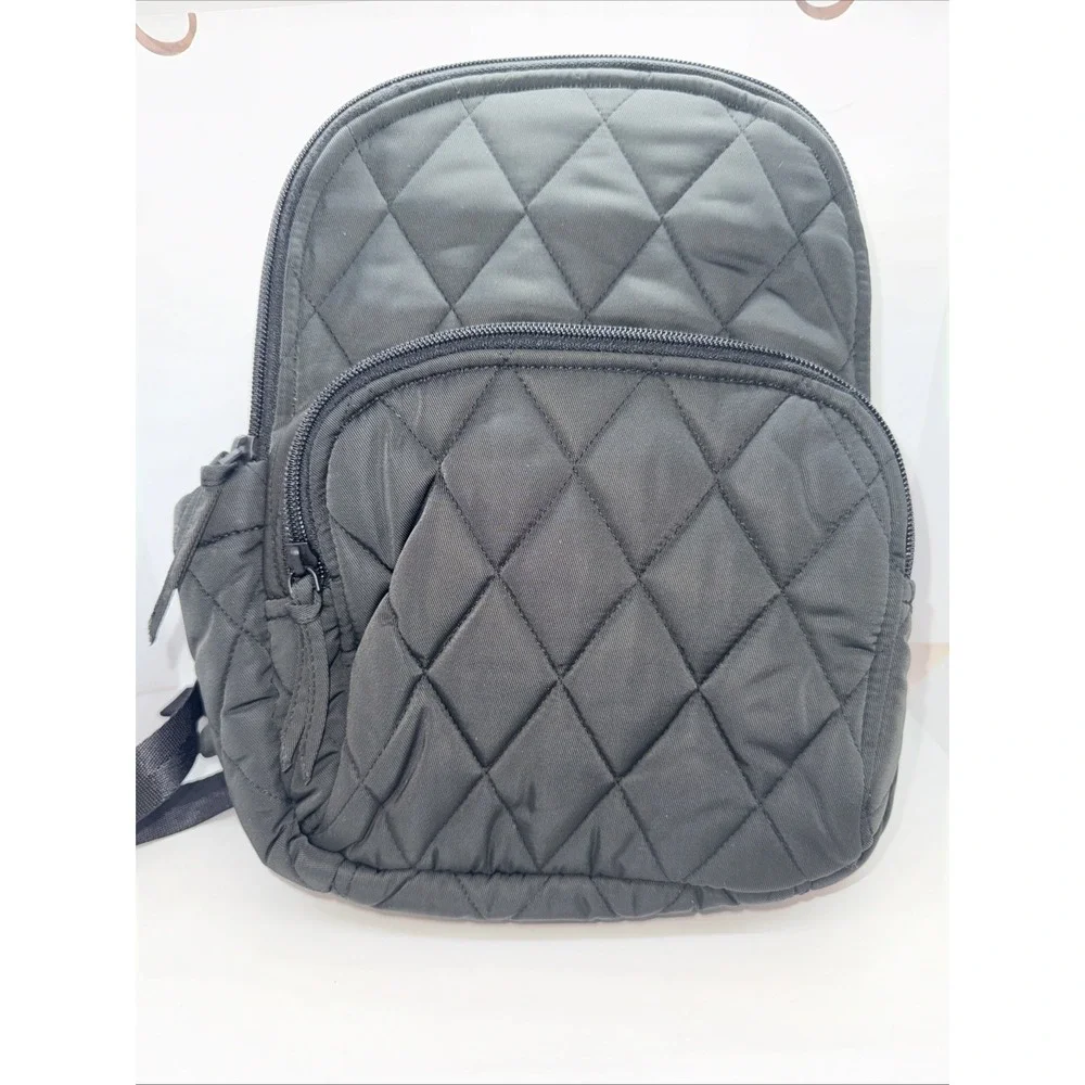 Vera Bradley Women's Performance Twill Small Banbury Backpack, Moonless Night